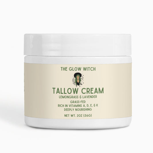 The Glow Witch - Tallow Cream Lemongrass & Lavender